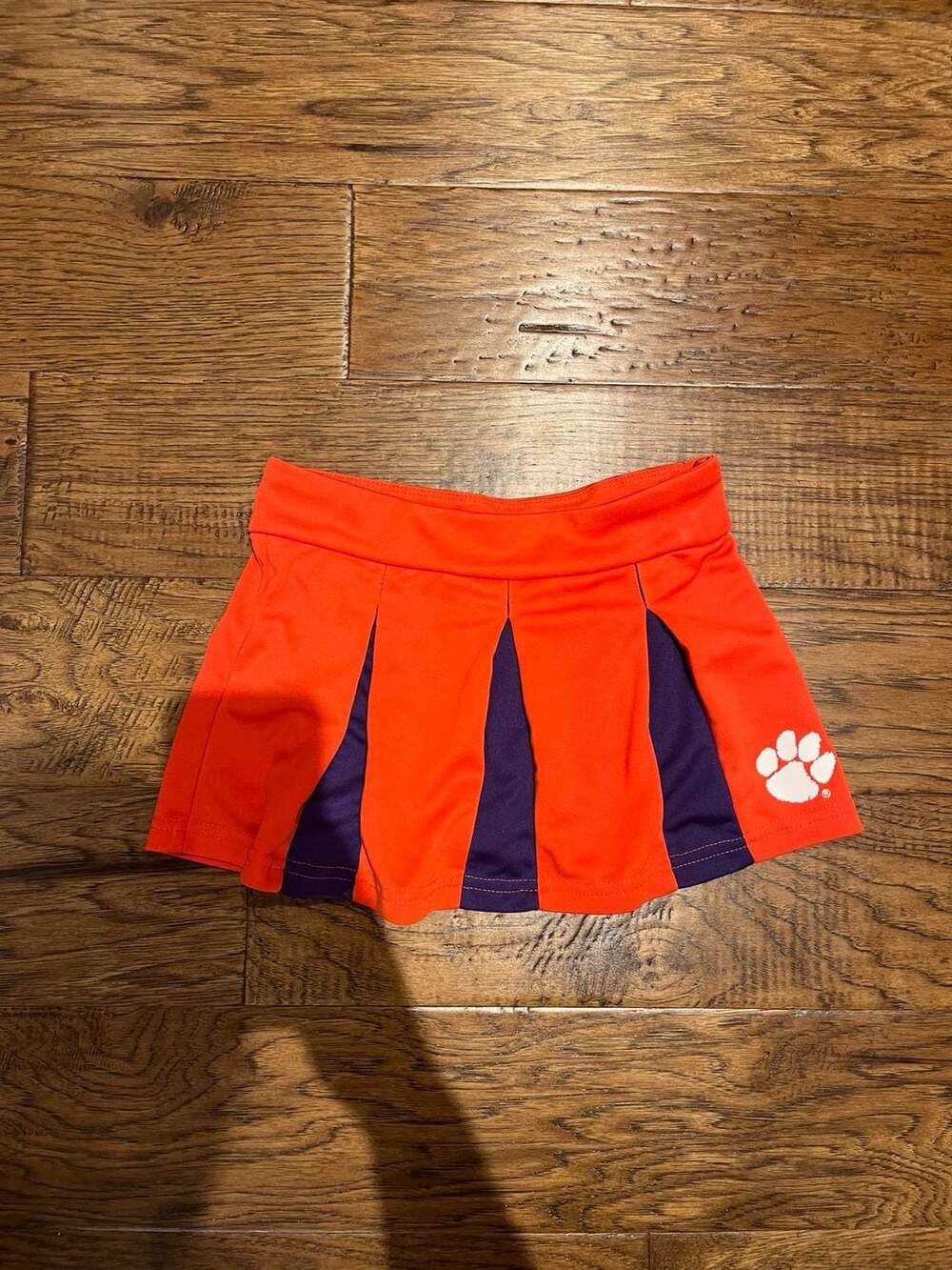 Colosseum Clemson Tigers Toddler 5T Cheer Skort